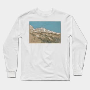 Mount Hood, Oregon by Childe Hassam Long Sleeve T-Shirt